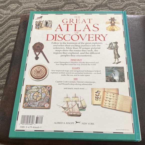 The great Atlas of discovery First American edition copyright 1992 - Picture 4 of 9